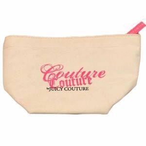 Juicy Couture “J” makeup bag